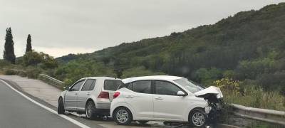 Μεσσηνία: Απανωτά τροχαία λόγω της ολισθηρότητας στο Καλό Νερό - Τσακώνα