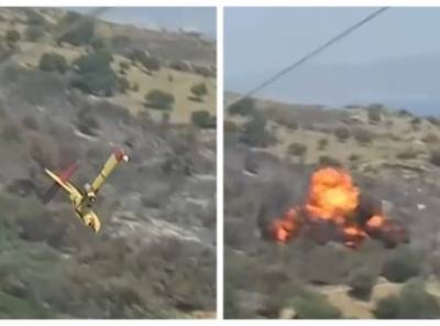Συντριβή Canadair: Τα τελευταία λόγια των πιλότων - "Πάμε για τελευταίο ανεφοδιασμό" (βίντεο)