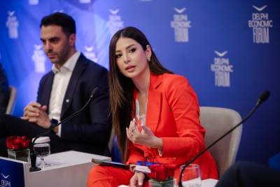 Η Πορφυλένια Κανελλοπούλου στο 11ο Οικονομικό Φόρουμ των Δελφών