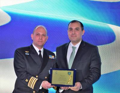 Τιμητική διάκριση για το λιμενάρχη Πύλου
