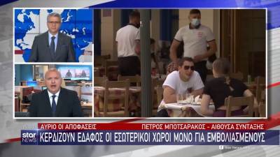 «Κερδίζουν έδαφος» οι εσωτερικοί χώροι μόνο για εμβολιασμένους (Βίντεο)