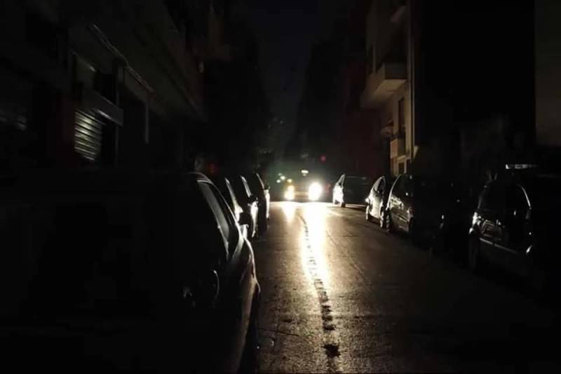 Μπλακ άουτ σε μεγάλο μέρος της Καλαμάτας