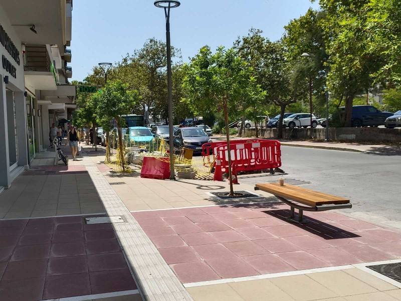 Ολοκληρώθηκε το έργο αναπλάσεων στο κέντρο - Κριτική της αντιπολίτευσης για τον σχεδιασμό
