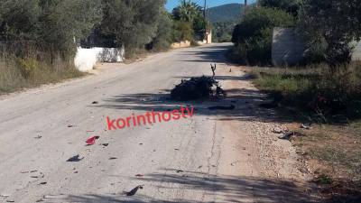 Κόρινθος: Νεκρός 50χρονος σε τροχαίο - Η μηχανή του συγκρούστηκε με λεωφορείο (Βίντεο)