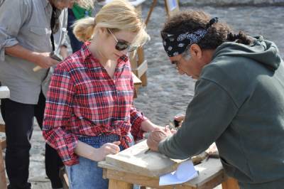 Κατασκευή αντιγράφων βυζαντινών γλυπτών στο Ιστορικό Κέντρο