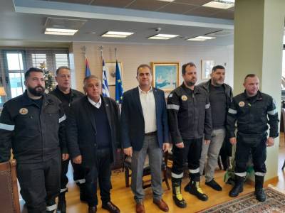 Στον Δήμο Καλαμάτας τα πυροσβεστικά της ΟΑΚ 4Χ4 (βίντεο)