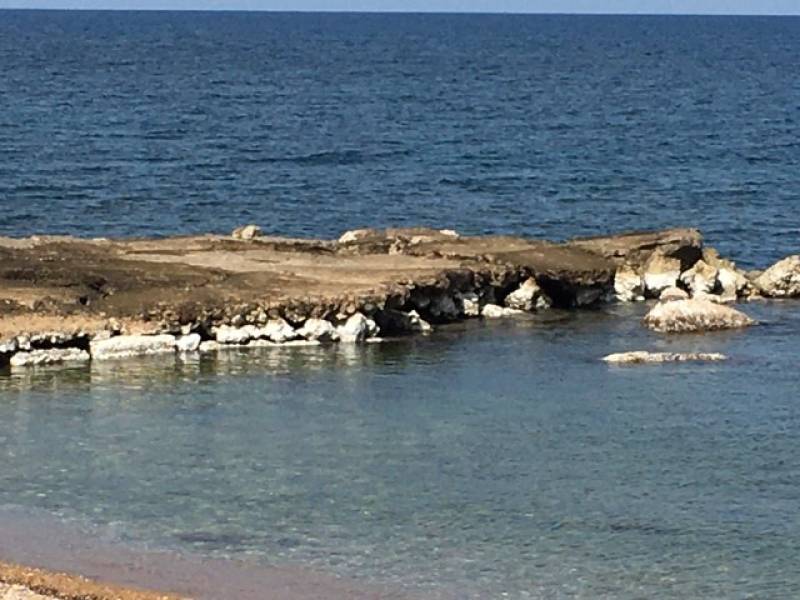 Μεσσηνία: Και στην Τριφυλία κατέβηκε η στάθμη της θάλασσας από την άμπωτη (φωτογραφίες)