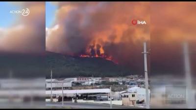 Τουρκία: Η Σμύρνη εξακολουθεί να απειλείται από δασική πυρκαγιά (βίντεο)