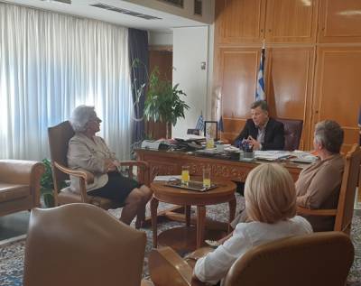 Ο Ερυθρός Σταυρός Καλαμάτας στον Αναστασόπουλο