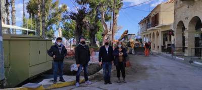 Αποξήλωση εναέριου μετασχηματιστή στην Κορώνη