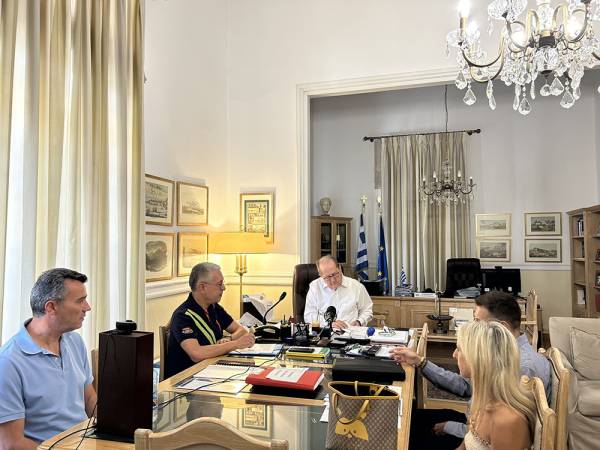 Σύσκεψη για την πορεία έργων στην Πελοπόννησο