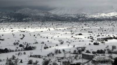 Κρήτη: Σώος ο κτηνοτρόφος που είχε εγκλωβιστεί