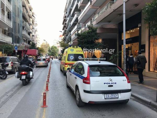 Νεκρός άνδρας σε πρασιά οικοδομής στο κέντρο της Θεσσαλονίκης