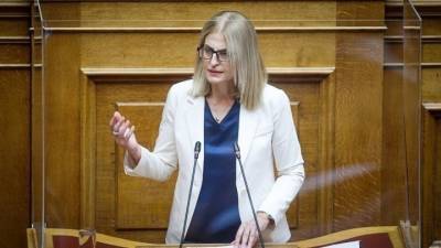 Αυγέρη: Το καταστροφικό Εθνικό Στρατηγικό Σχέδιο έχει την υπογραφή της κυβέρνησης