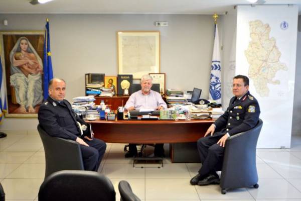 Συνάντηση Παυλή - Μητρόπουλου για θέματα αστυνόμευσης στο Δήμο Τρίπολης