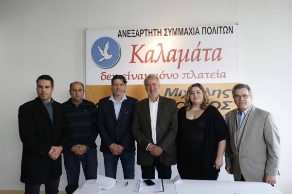 Καλαμάτα: 41 υποψήφιους ανακοίνωσε  ο υποψήφιος δήμαρχος Μιχάλης Αντωνόπουλος (βίντεο)