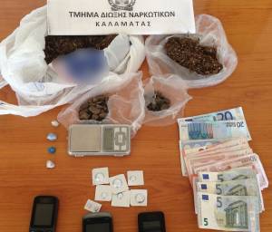 Δύο συλλήψεις για ηρωίνη και λαθραίο καπνό στην Καλαμάτα