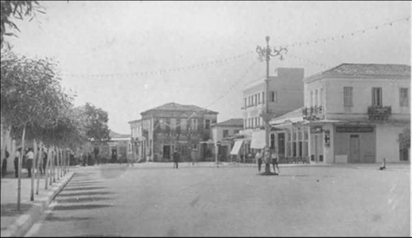 Η πλατεία της Μεσσήνης τη δεκαετία του 1960