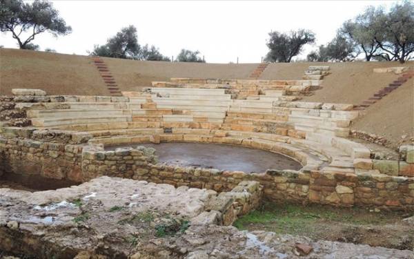 Στα Χανιά το μοναδικό αναστηλωμένο αρχαίο θέατρο της Κρήτης