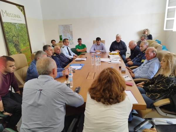 Μεσσηνία: Συνεδρίαση συντονιστικού για την αντιπυρική προστασία