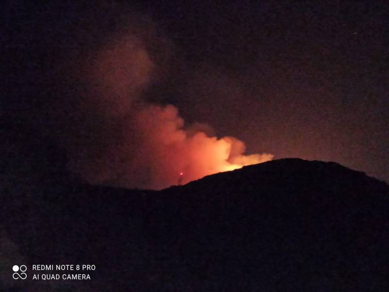 Μεσσηνία: Πυρκαγιά στη Χρυσοκελλαριά
