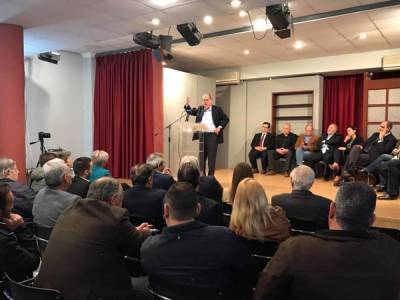 Ομιλία Νίκα στο Λυγουριό