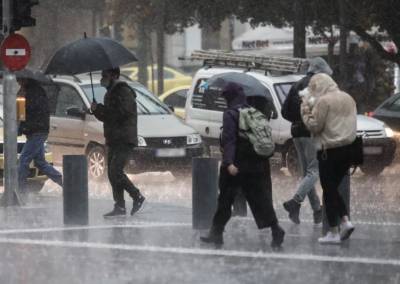 Έκτακτο δελτίο επιδείνωσης του καιρού: Πέφτει 8 βαθμούς η θερμοκρασία