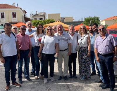 Η Παναγιωτοπούλου στην Κυπαρισσία