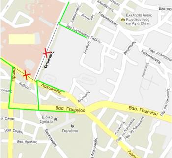 Κλειστό λόγω ασφαλτόστρωσης τμήμα της Λακωνικής