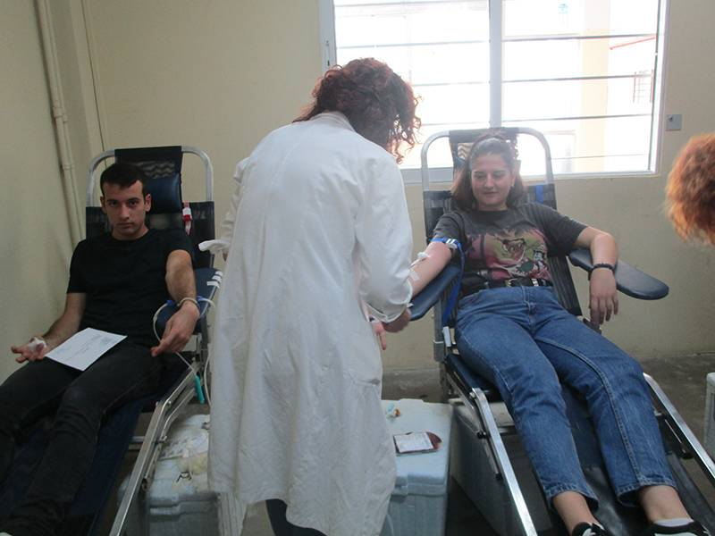 Εθελοντική αιμοδοσία στο... πρώην ΤΕΙ Πελοποννήσου (βίντεο)