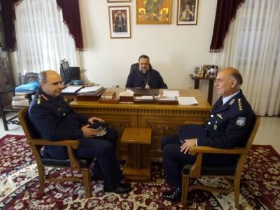 Συναντήσεις του περιφερειακού διευθυντή της Αστυνομίας στην Καλαμάτα
