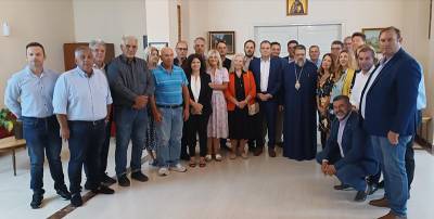 Επίσκεψη Βασιλόπουλου στον μητροπολίτη Μεσσηνίας