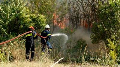 Σε τρία σημεία υπάρχουν ακόμα εστίες φωτιάς στην Ανατολική Μάνη