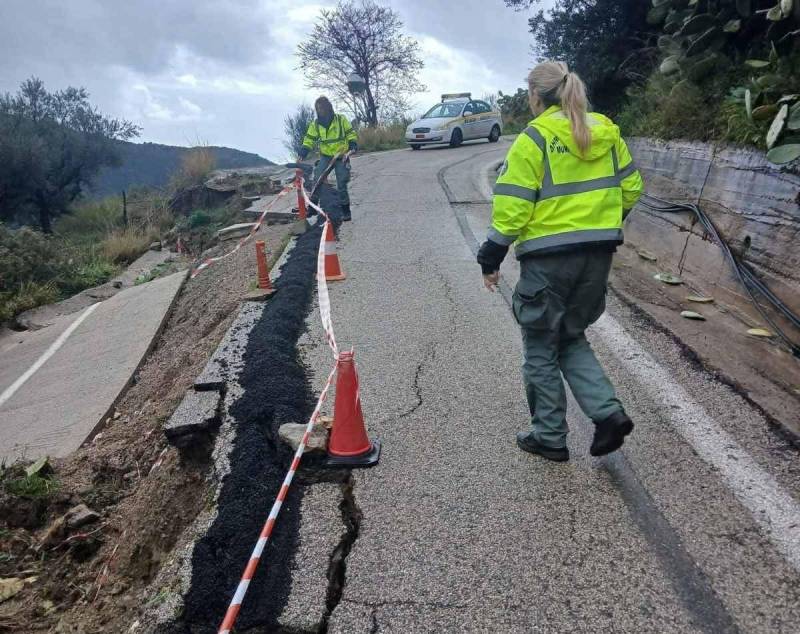 Νέα προβλήματα στο επιβαρυμένο οδικό δίκτυο του Ταϋγέτου