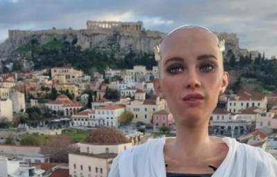 Στην Αθήνα βρέθηκε η Σοφία, η πιο διάσημη τεχνητή νοημοσύνη
