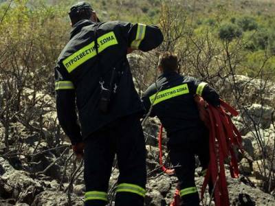 Πυρκαγιά στη Σπηλιά Τριφυλίας
