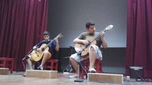 Συναυλία μαθητών του τμήματος κιθάρας στην Κυπαρισσία
