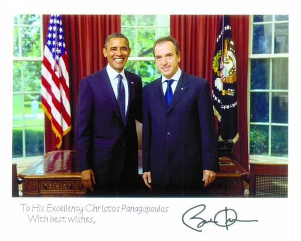 Ο Καλαματιανός πρέσβης Χρίστος Παναγόπουλος για την επίσκεψη Ομπάμα στην Ελλάδα