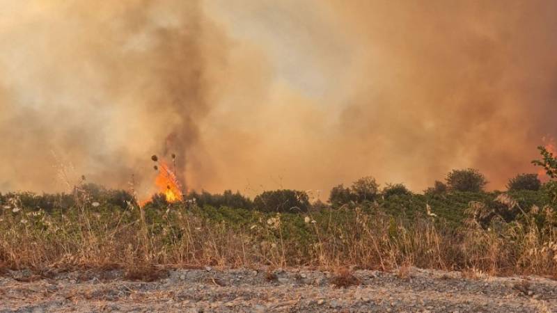 Πολύ υψηλός κίνδυνος πυρκαγιάς αύριο σε περιοχές της Πελοποννήσου