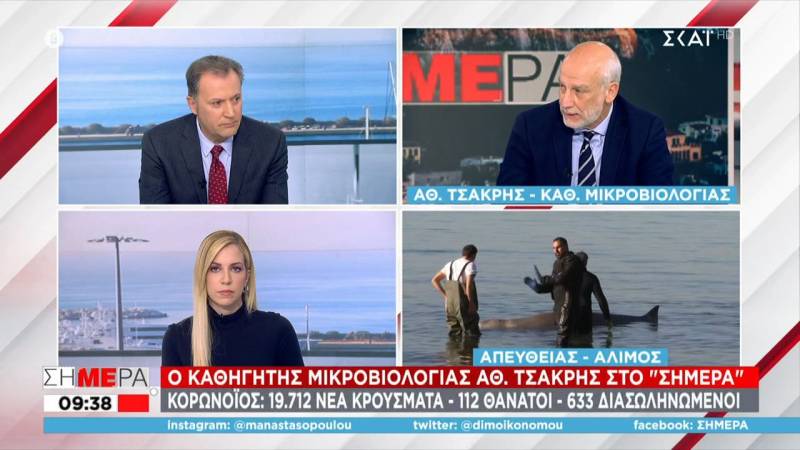 Τσακρής: Χρειάζονται και άλλα μέτρα πέραν του εμβολιασμού (Βίντεο)