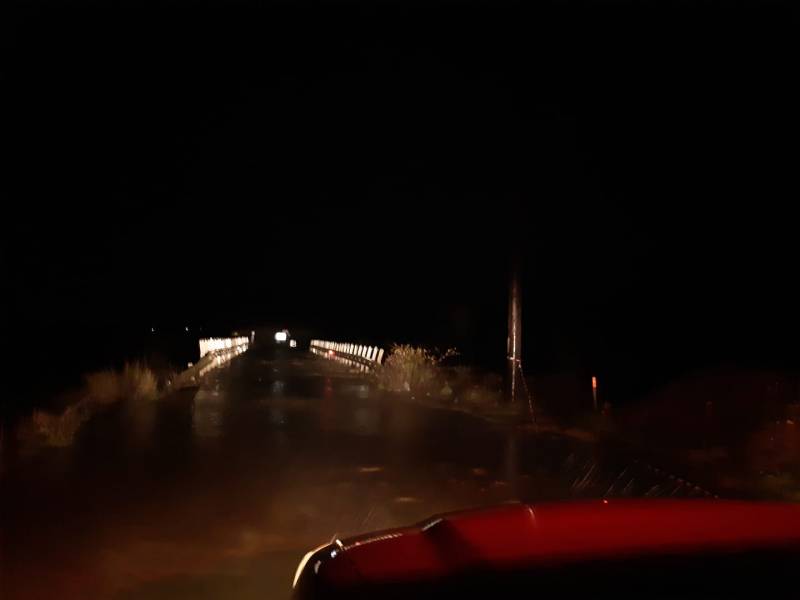 Διακοπή κυκλοφορίας στον δρόμο Μεγαλόπολης - Καστανοχωρίου λόγω υπερχείλισης ποταμού