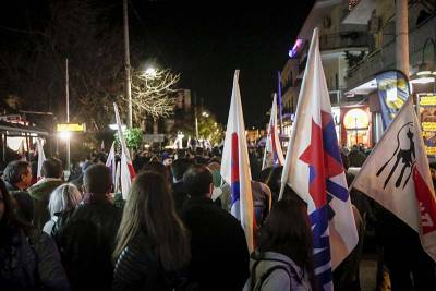 Συλλαλητήρια και πορείες διαμαρτυρίας σήμερα στην Τρίπολη