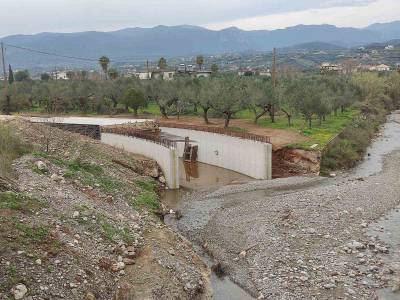 Νέα καθυστέρηση λόγων των απαλλοτριώσεων στο Ρέμα Κερεζένια - Για το 2026 πάει  το αντιπλημμυρικό