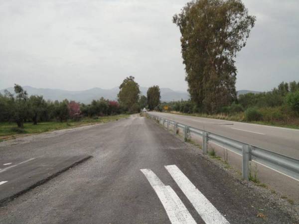 2 εκ ευρώ για συντήρηση του δρόμου Καλαμάτα - Κυπαρισσία