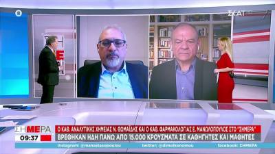 Θωμαΐδης: Οδεύουμε προς σταθεροποίηση του πανδημικού κύματος (Βίντεο)