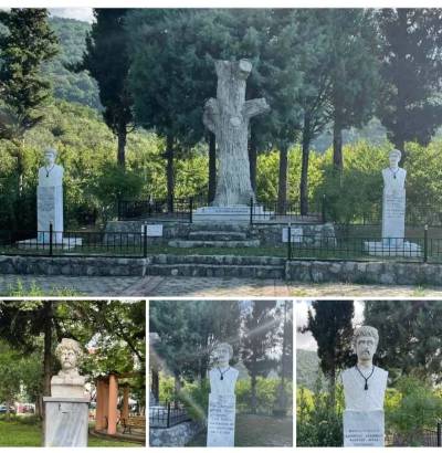 Αποκαταστάθηκαν οι ζημιές στις προτομές των Μακεδονομάχων – Η αντίδραση Λεβεντάκη