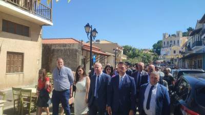 Από Λαμπρόπουλο και Μαντά χθες στην Κυπαρισσία: Βεβαιότητα για το Πύργος - Τσακώνα