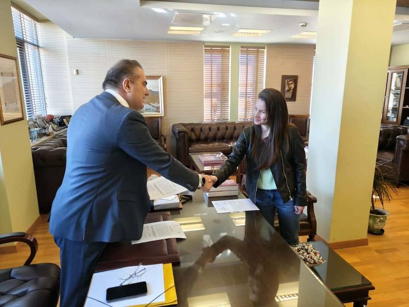 Ορκωμοσία συμβούλου της Κοινότητας Καλαμάτας