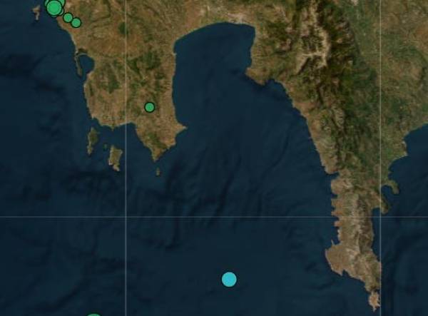 Σεισμός 4,1 Ρίχτερ ανοιχτά του Μεσσηνιακού Κόλπου