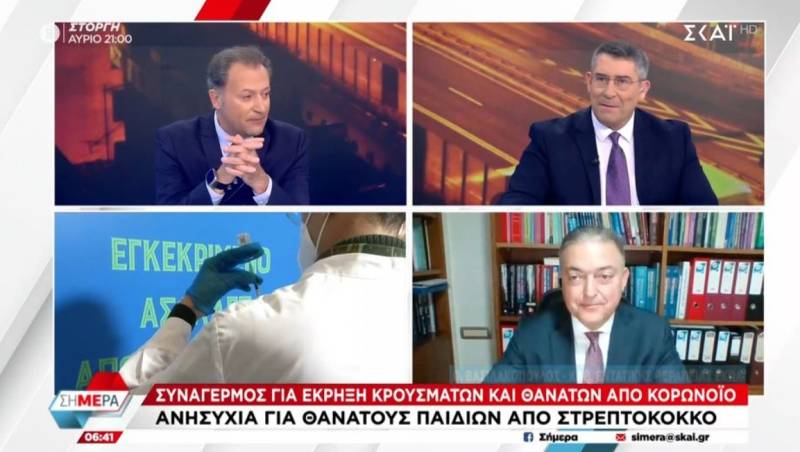 Βασιλακόπουλος: Υπάρχει μια απόλυτη αγνόηση του προβλήματος του κορoνοϊού (Βίντεο)